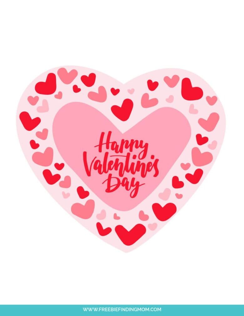 printable valentine heart images (free downloads)